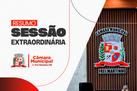 Resumo Sessão Extraordinária - 18/12/2024