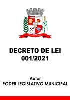 Decreto 001/2021 - Autor: Poder Legislativo Municipal
