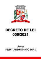 Decreto 009/2021 - Autor: Felipy André Pinto Dias