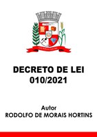 Decreto 010/2021 - Autor: Rodolfo de Moraes Hortins