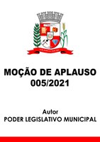 Moção de Aplausos - 005/2021