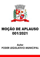 Moção de Aplausos - 001/2021